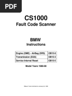 Fault Codes BMW