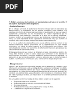 Tarea II de Auditoria I