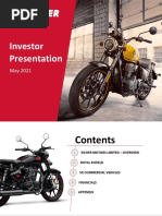 Eicher Investors Presentation Q4FY21