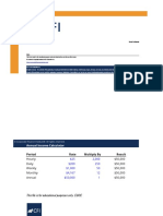 Annual Income Calculator: Strictly Confidential