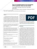 Awake Prone Positioning in Non-Intubated Patients For The Management of Hypoxemia in COVID-19: A Systematic Review and Meta-Analysis