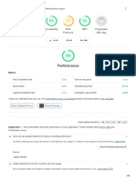 Performance: Performance Accessibility Best Practices SEO Progressive Web App