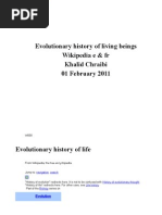 Wikipedia - Readings On Life Evolutionary History V1