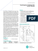 MAX8751 Fixed-Frequency, Full-Bridge CCFL Inverter Controller (PDFDrive)