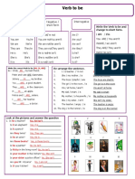 Verb To Be: Affirmative / Short Form Negative / Short Form Interrogative