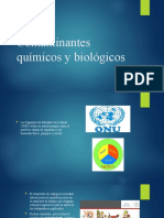 Contaminantes Químicos y Biológicos