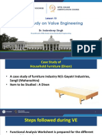 Case Study On Value Engineering: Lesson 10