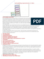 1.an Introduction To Food Labelling Requirements in India:: Offences & Penalties