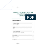 Namibia: Prisons Strategic Plan 2003-2007