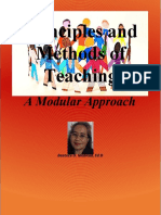 Principles and Methods of Teaching: A Modular Approach