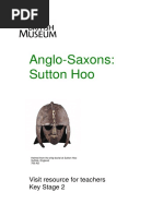 Anglo-Saxons: Sutton Hoo: Visit Resource For Teachers Key Stage 2