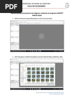 Manual para Procesamiento de Imágenes Atreves Del Programa AGISOFT PHOTO SCAN