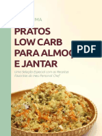 Receitas Pratos Low Carb