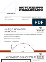 Sesión 04 - Movimiento Parabólico Teoria