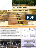 Theory of Structure: Post-Tensioned Slabs