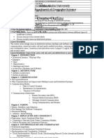 Course Outline: Addis Ababa University Department of Computer Science