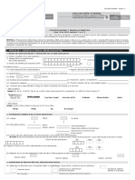 Formulario C600 EDUC 2021