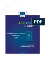 Batteries Europe Strategic Research Agenda December 2020 1