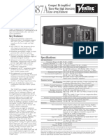 Compact Bi-Amplified Three-Way High Directivity Line Array Element