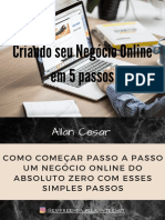 Criando Seu Negócio Online em 5 Passos Simples