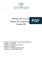 Manual Do Curso de Logica de Programacao