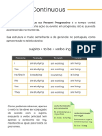 Apostila Present Continuous