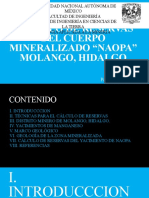 Calculo de Reservas Molango