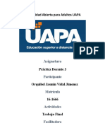 Universidad Abierta para Adultos UAPA: Asignatura