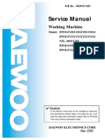 Service Manual: Washing Machine