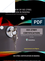 Overview of ISO 27001 Certification in Nigeria