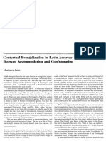 Between: Contextual Evangelization in Latin America: Accommodation and Confrontation