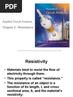 Applied Circuit Analysis: Chapter 2 - Resistance