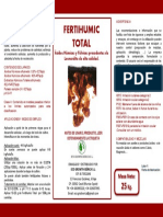 FERTIHUMIC TOTAL 25 KG Etiqueta Argentina