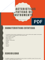 Caracteristicas Estaticas Del Instrumento