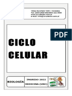 Ciclo Celular - Medicina 2022