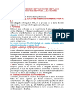 Devolución de Cedula Por Renuncia Al Patrocinio