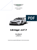 Aston Martin Racing V12 Vantage GT3 Manual - V1.0