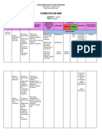 Curriculum Map: Immaculate Heart of Mary Seminary