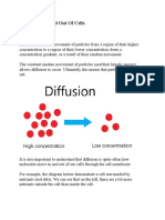 IGCSE Biology Chapter 3: Movement in & Out of Cells