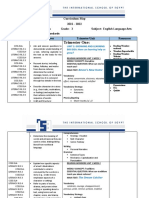 G3 - LA - Curriculum Map