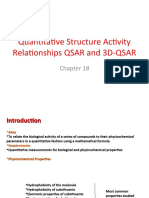 Quantitative Structure Activity Relationships QSAR and 3D-QSAR