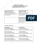 Indian School of Business Financial Accounting in Decision Making (FADM) Digital Headstart Module: 2021-22