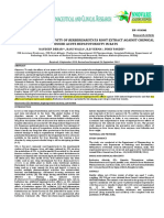 Hepatoprotective Activity of Berberisaristata Root Extract Against Chemical Induced Acute Hepatotoxicity in Rats