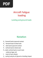 Aircraft Fatigue Loading: Landing and Ground Loads