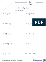 Algebra1 Equations One Fractions