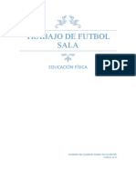 Trabajo de Futbol Sala