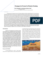 Detection of Oil Seepages in Oceans by Remote Sensing: Subhobroto Mazumder and Kalyan Kumar Saha