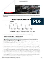 Balancing Ni-MH Battery Packs