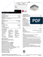 Submittal - 4way Ceiling Cassette - ARNU183TQD4