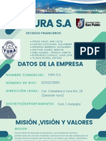 Yura S.A. Grupo 2 (Diapositiva)